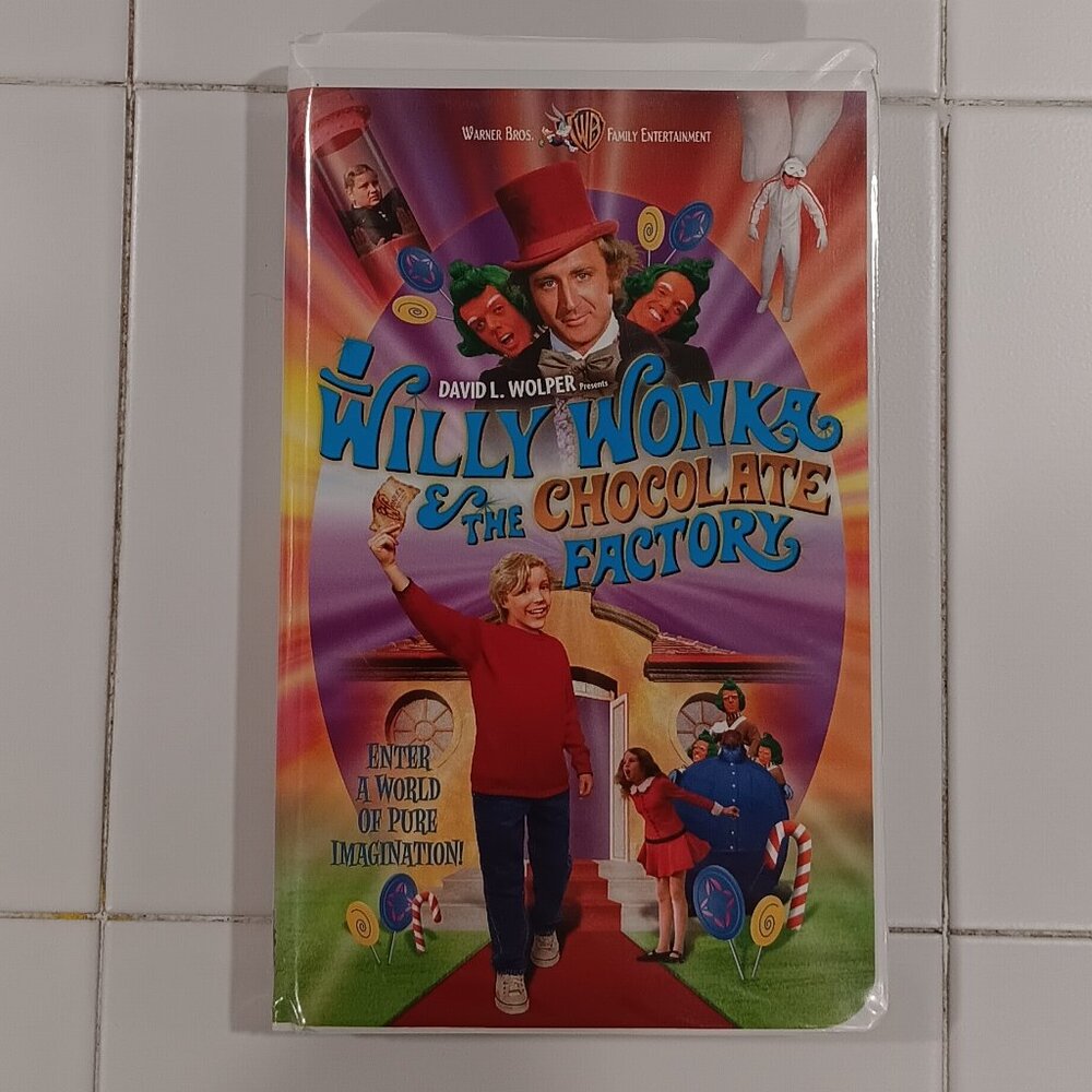 Willy Wonka & the Chocolate Factory Original VHS